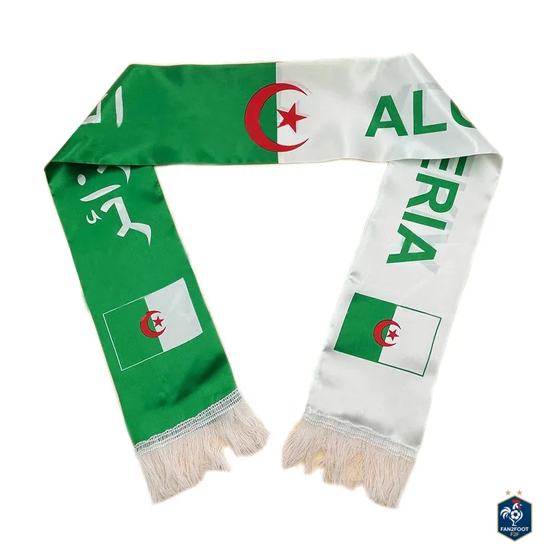 Écharpe Drapeau Algérie foot-Fan2Foot