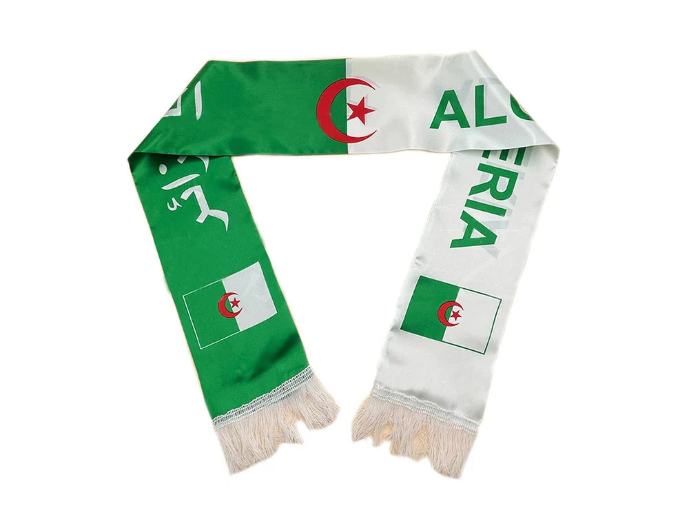 Écharpe Drapeau Algérie foot-Fan2Foot