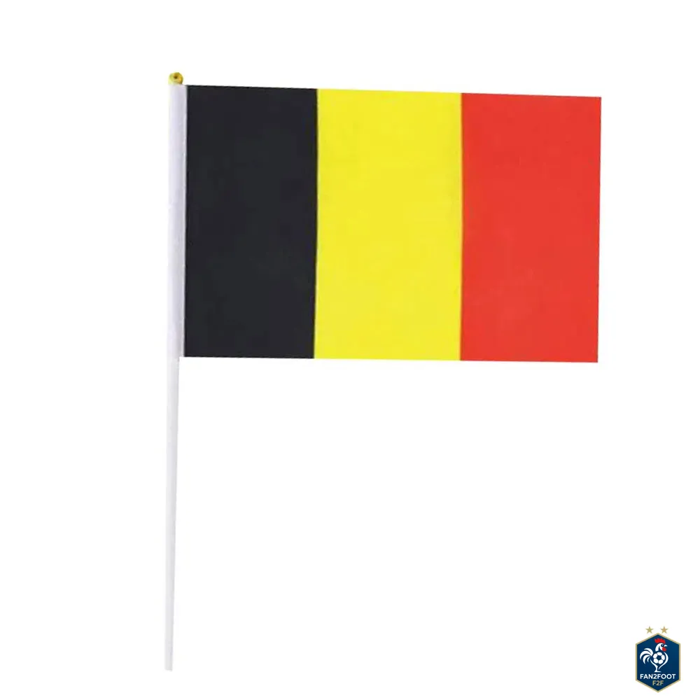 Lot de 10 Drapeaux à Main foot-Fan2Foot