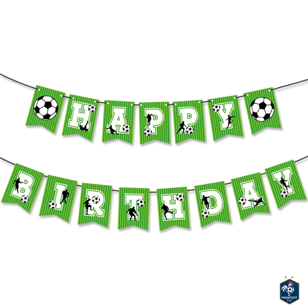 Kit de décoration anniversaire foot-Fan2Foot