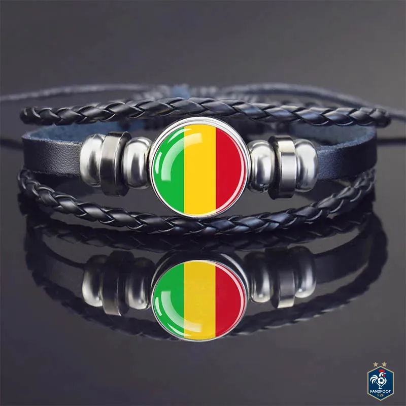 Bracelet en Cuir CAN 2025 foot-Fan2Foot
