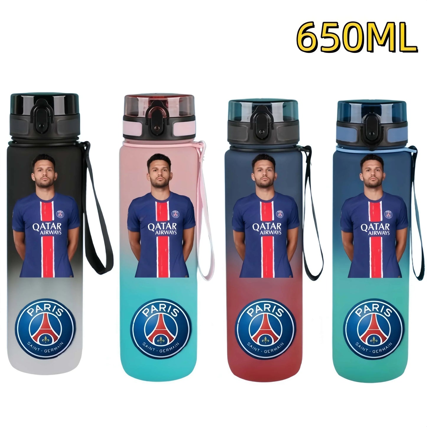 Gourde Joueur PSG-Fan2Foot