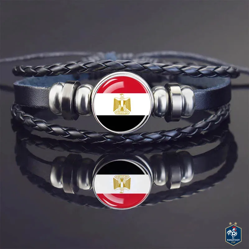 Bracelet en Cuir CAN 2025 foot-Fan2Foot