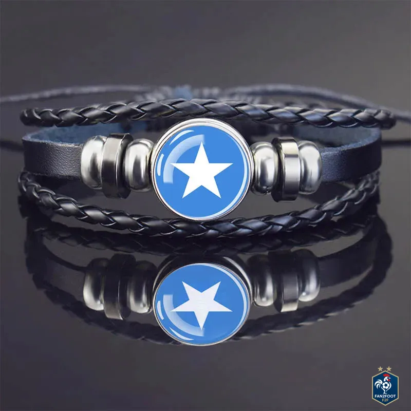Bracelet en Cuir CAN 2025 foot-Fan2Foot