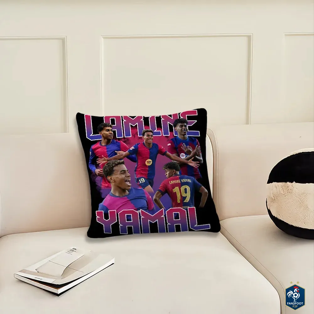 Housse de Coussin Lamine Yamal foot-Fan2Foot