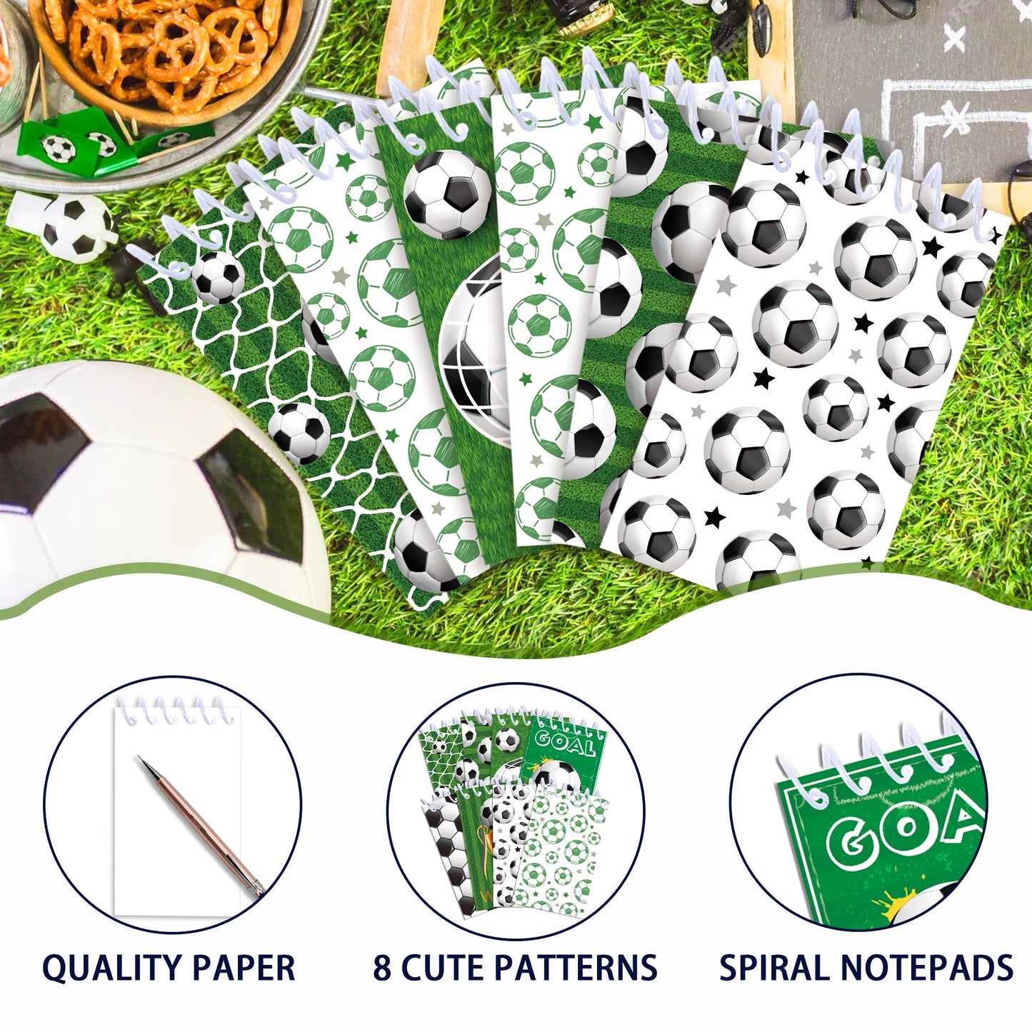 Mini Carnets de Note foot-Fan2Foot