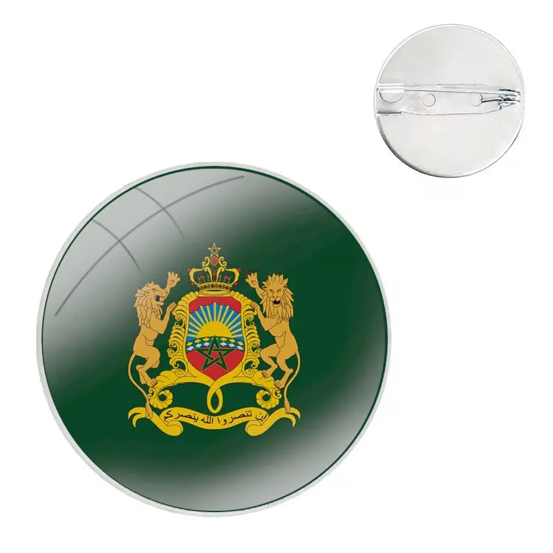 Broche Ronde CAN 2025 Pays foot-Fan2Foot