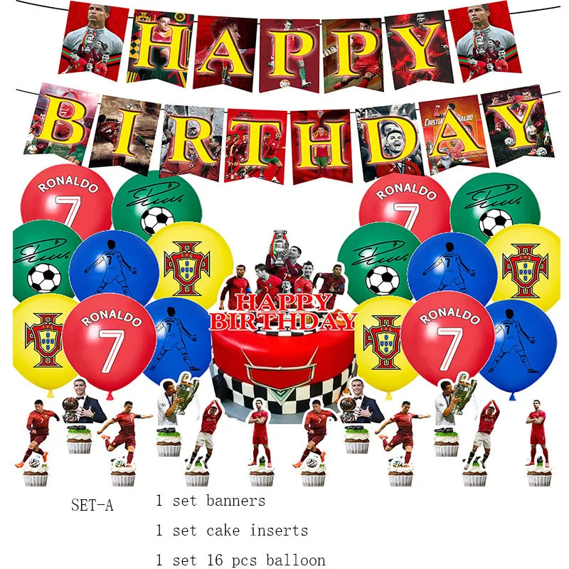 Kit Décoration Cristiano Ronaldo foot-Fan2Foot