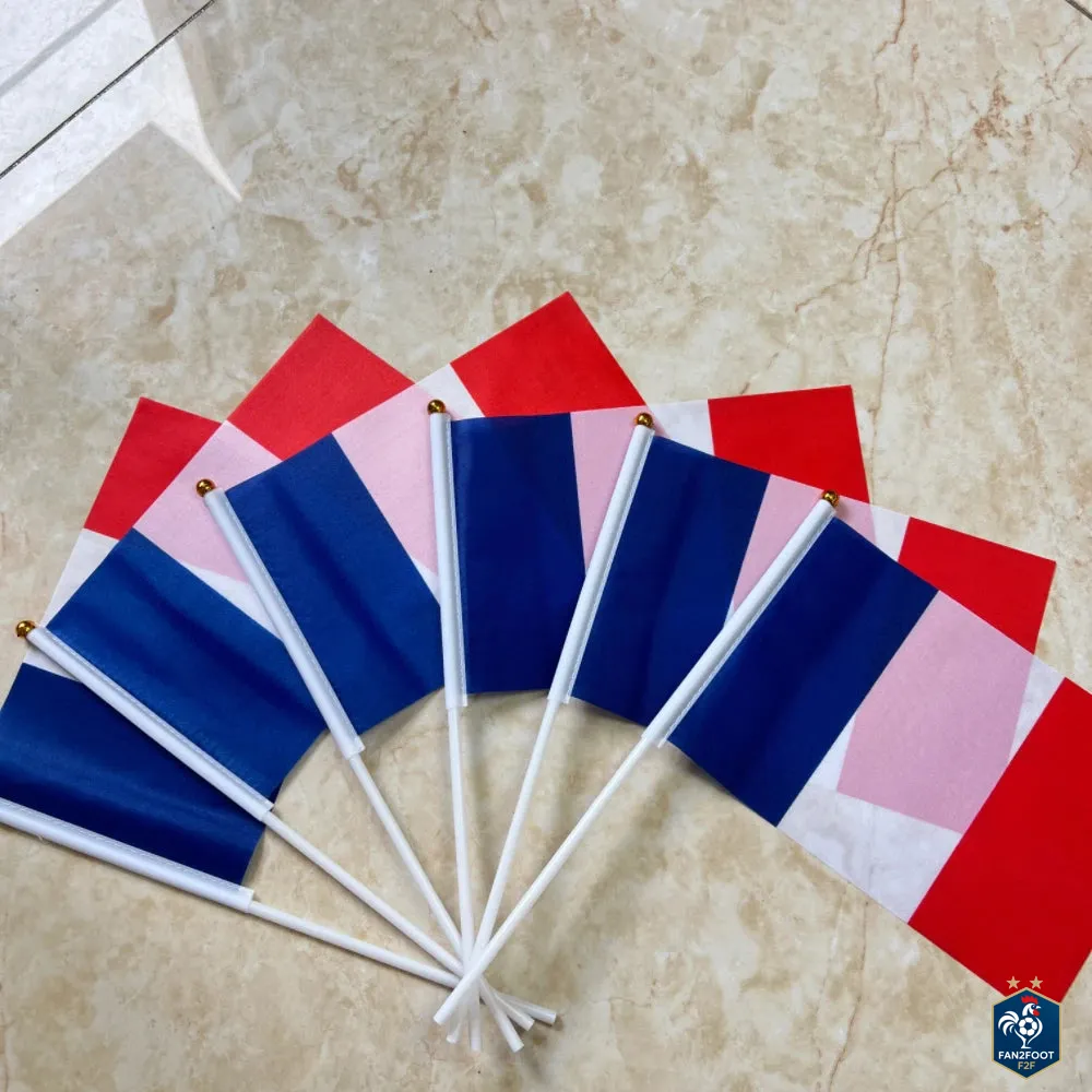 Drapeau France à Main foot-Fan2Foot