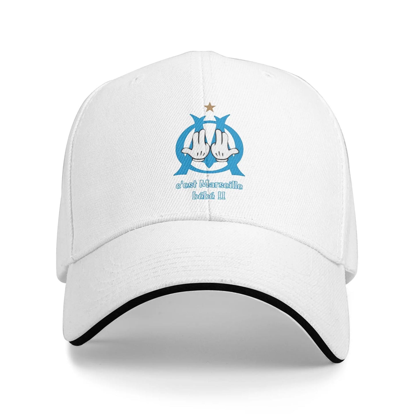 Casquette OM JUL "C'est Marseille bébé" foot-Fan2Foot