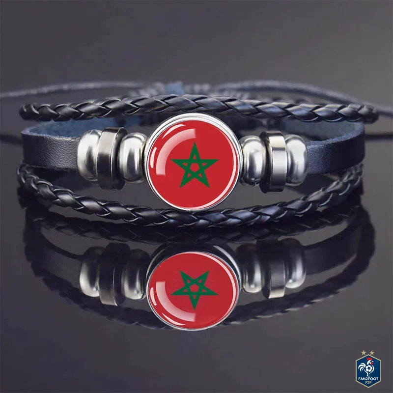 Bracelet en Cuir CAN 2025 foot-Fan2Foot