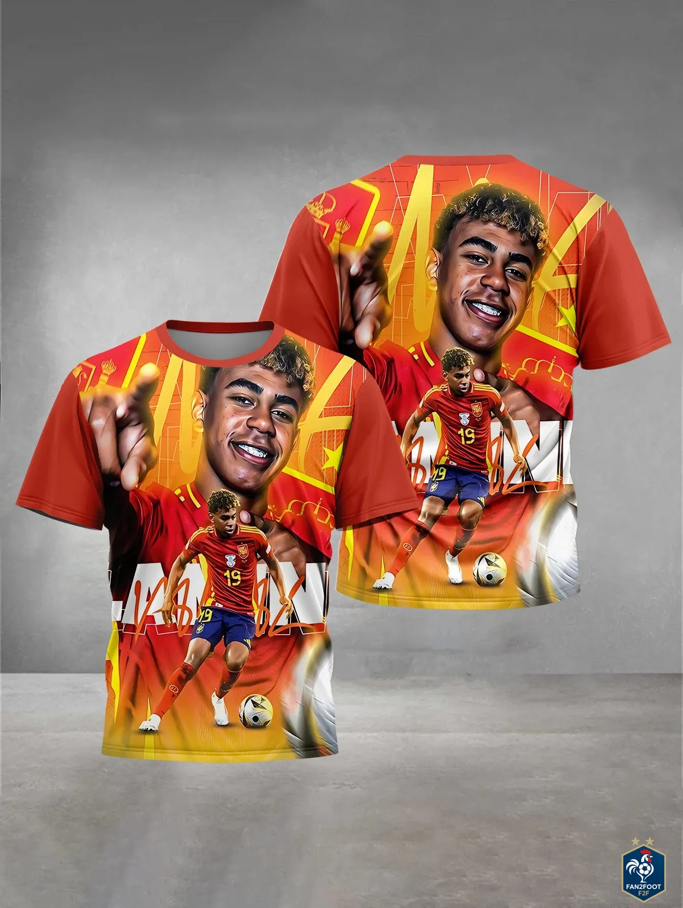 T-shirt Enfant Lamine Yamal foot-Fan2Foot
