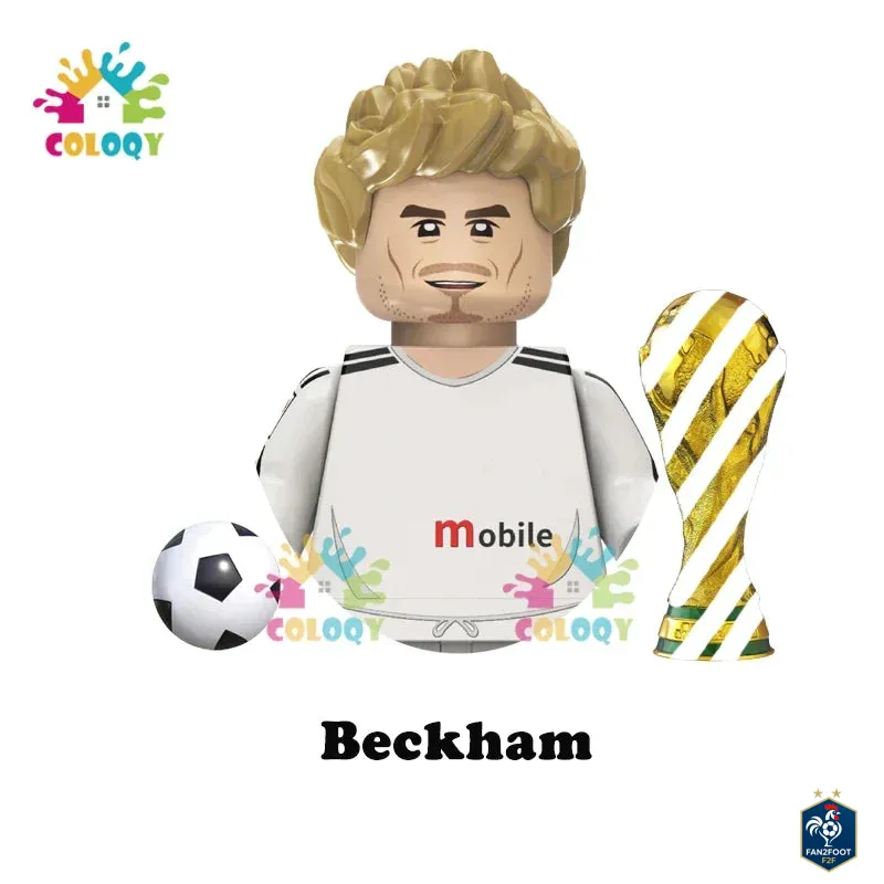 Joueur Bloc de Construction type LEGO Liste 1 foot-Fan2Foot