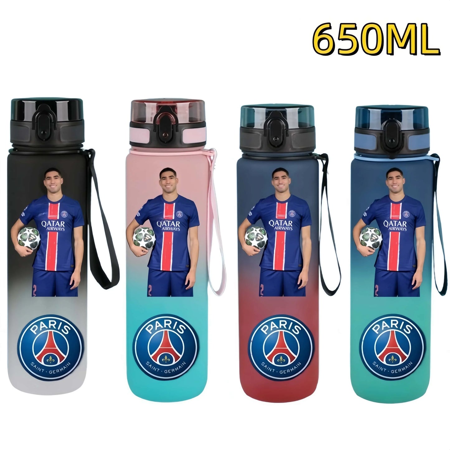 Gourde Joueur PSG-Fan2Foot
