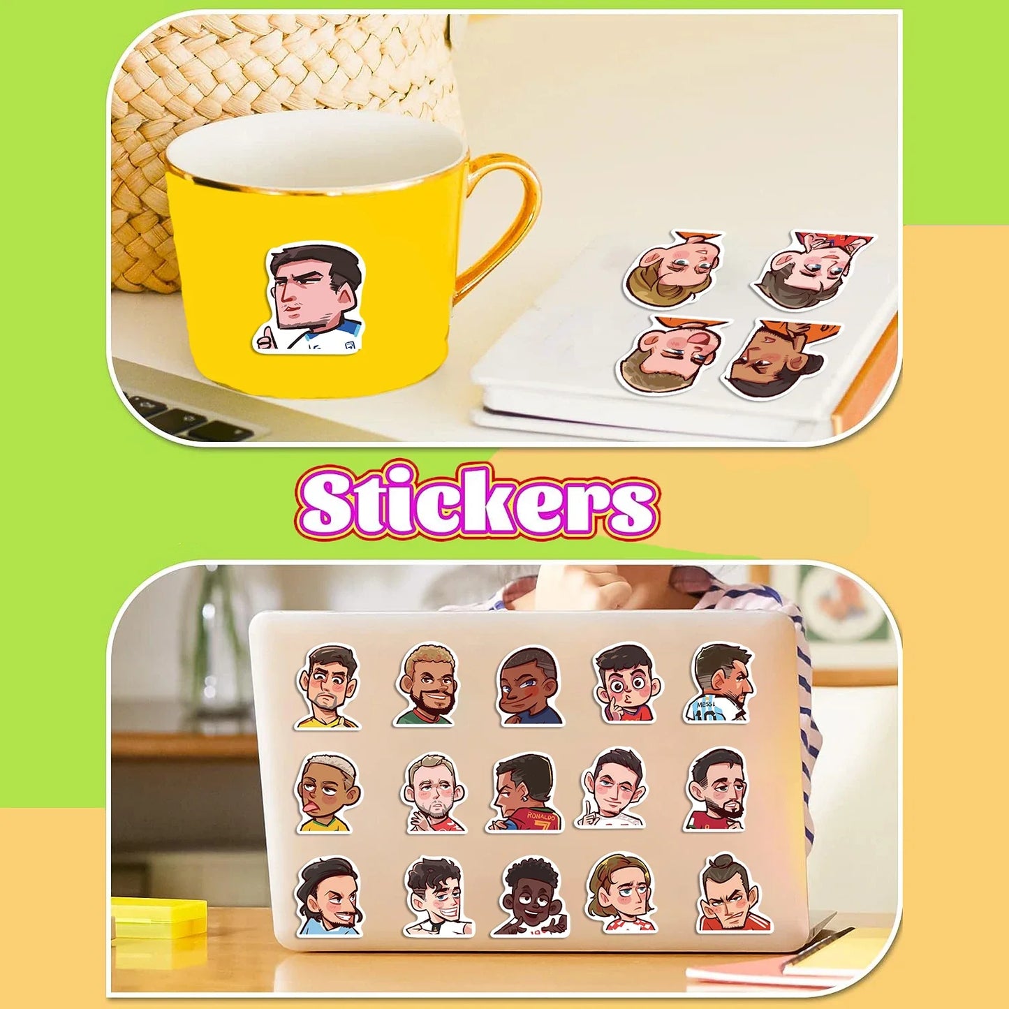 Stickers Étanches Repositionnables foot-Fan2Foot