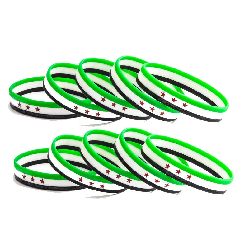 Bracelet en Silicone Drapeau foot-Fan2Foot