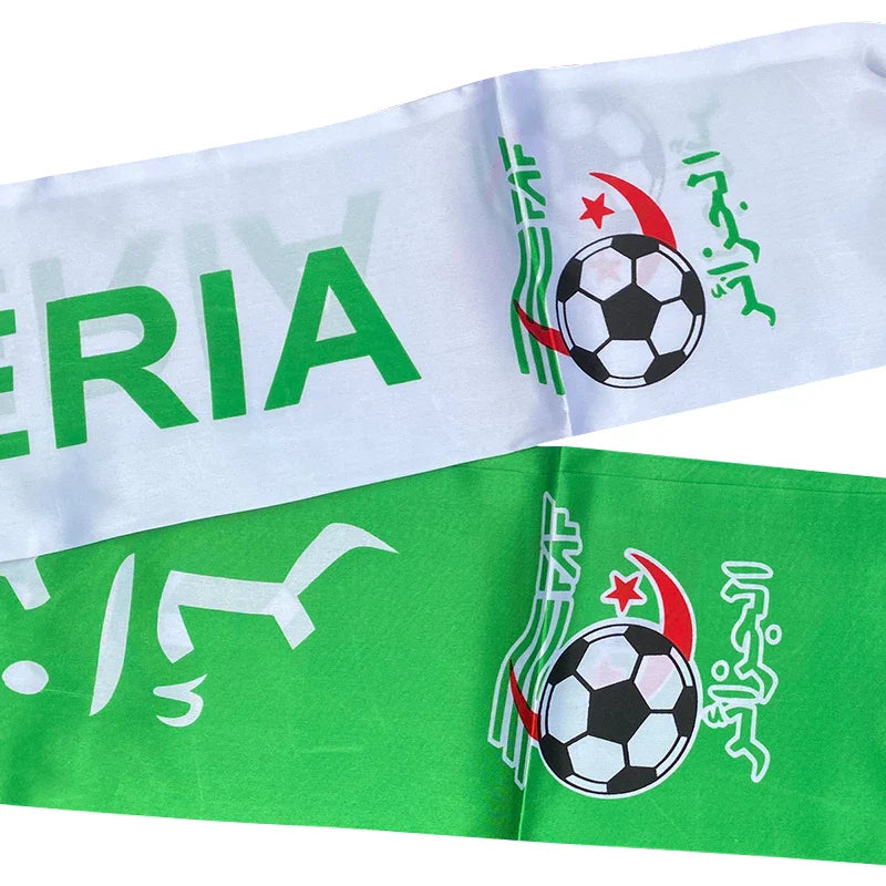 Écharpe Drapeau Algérie foot-Fan2Foot