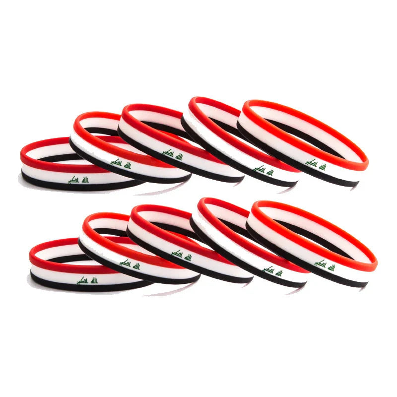 Bracelet en Silicone Drapeau foot-Fan2Foot