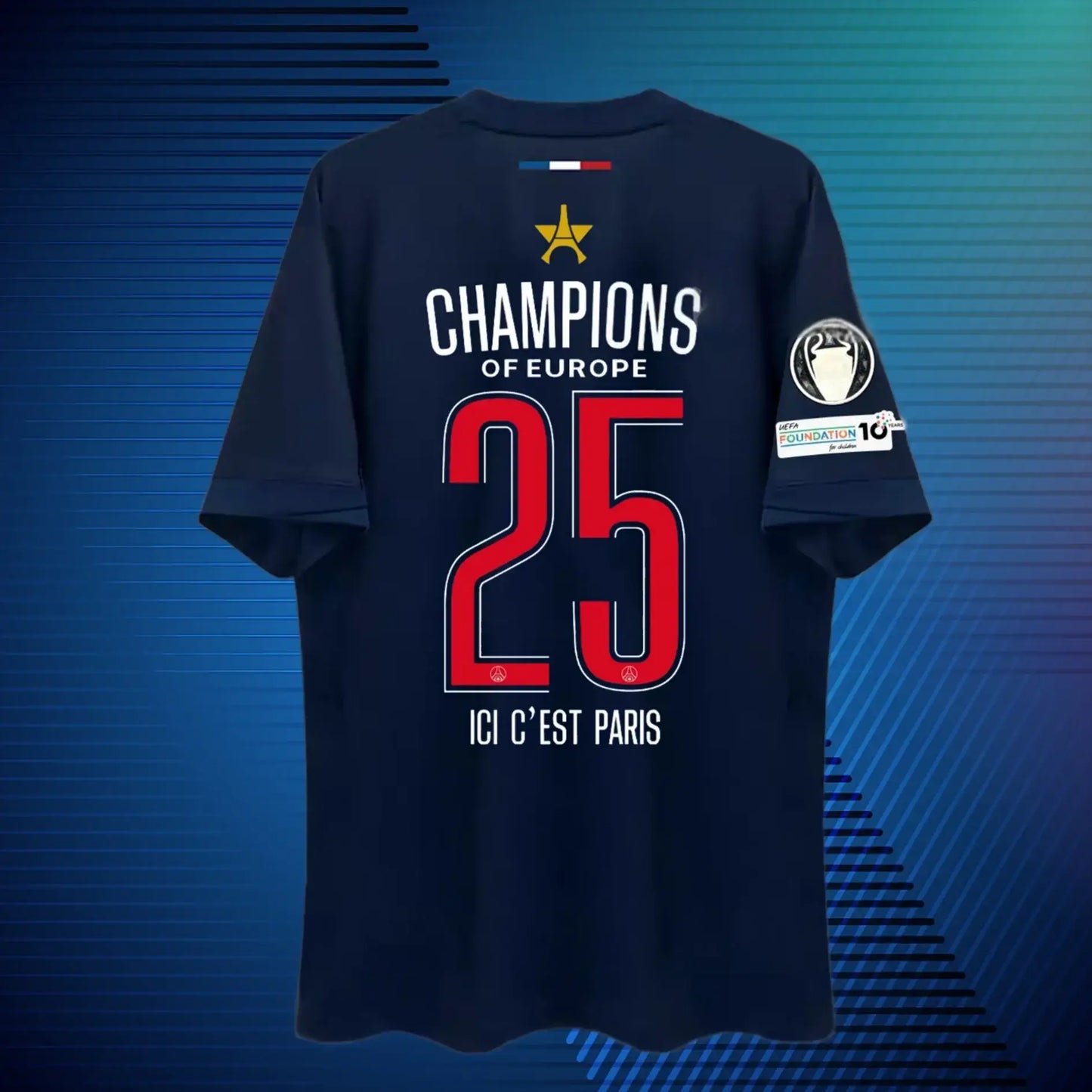 T-shirt PSG LDC Champions Collector !-Fan2Foot