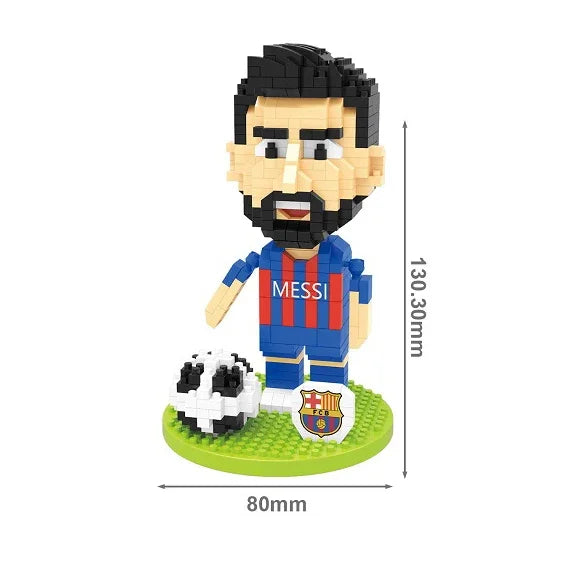 Jeu de Construction en Blocs type Lego - Joueurs foot-Fan2Foot