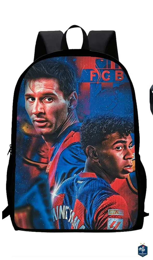 Ensemble Cartable Enfant 3 Pièces – Sac à Dos, Sac Repas, Trousse foot-Fan2Foot