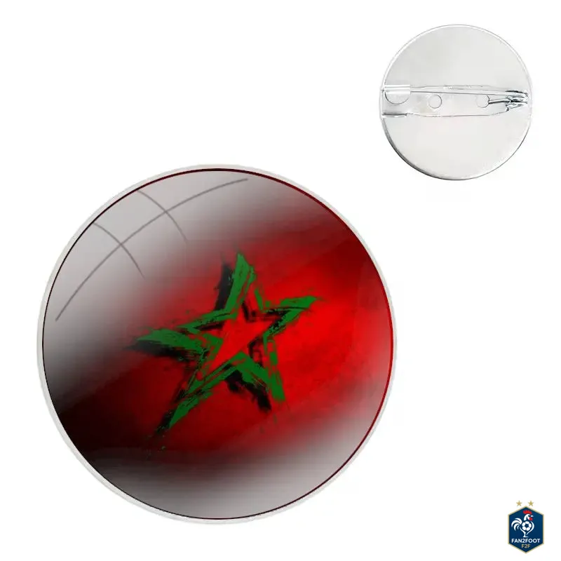 Broche Ronde CAN 2025 Pays foot-Fan2Foot