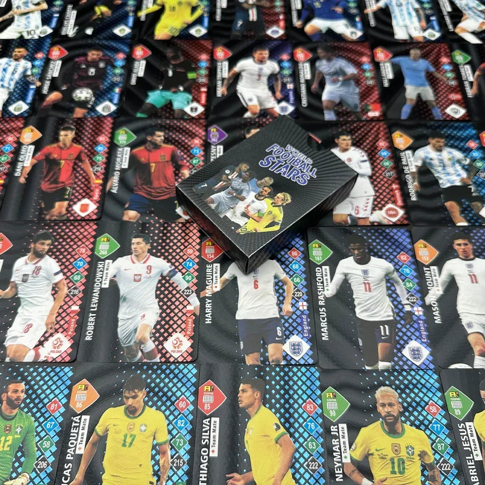 Carte Collector Football Star Or / Argent foot-Fan2Foot