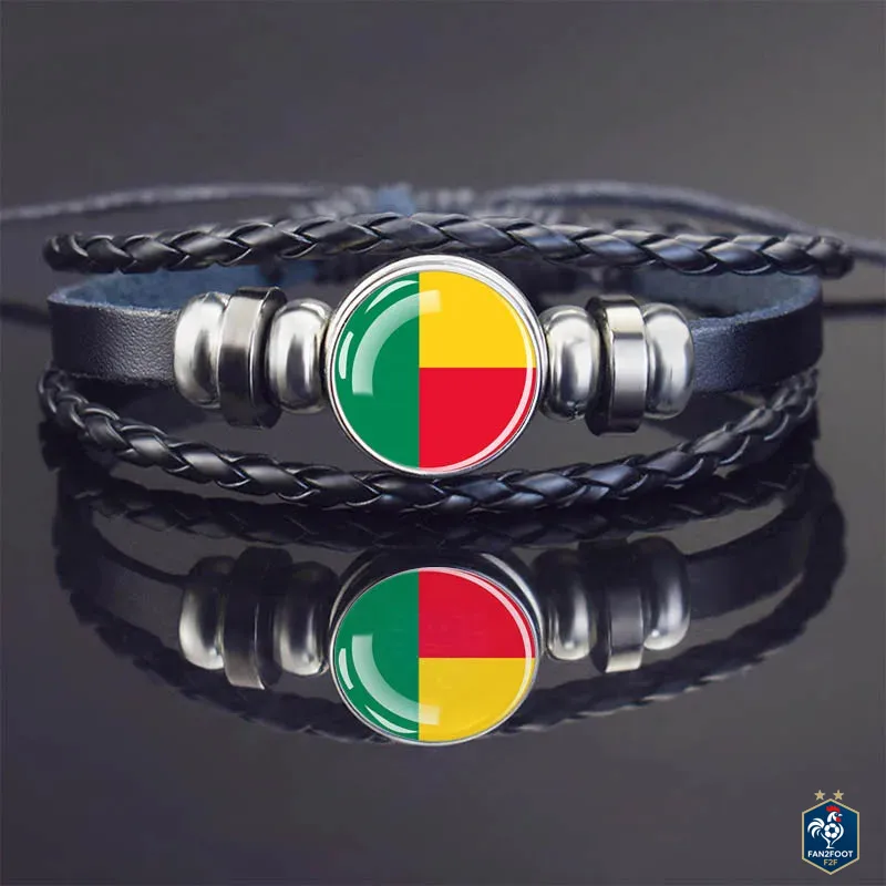 Bracelet en Cuir CAN 2025 foot-Fan2Foot