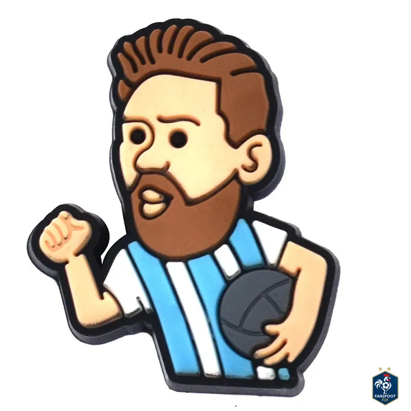 Charm Football pour Crocs Messi, Cristiano Ronaldo, Neymar foot-Fan2Foot