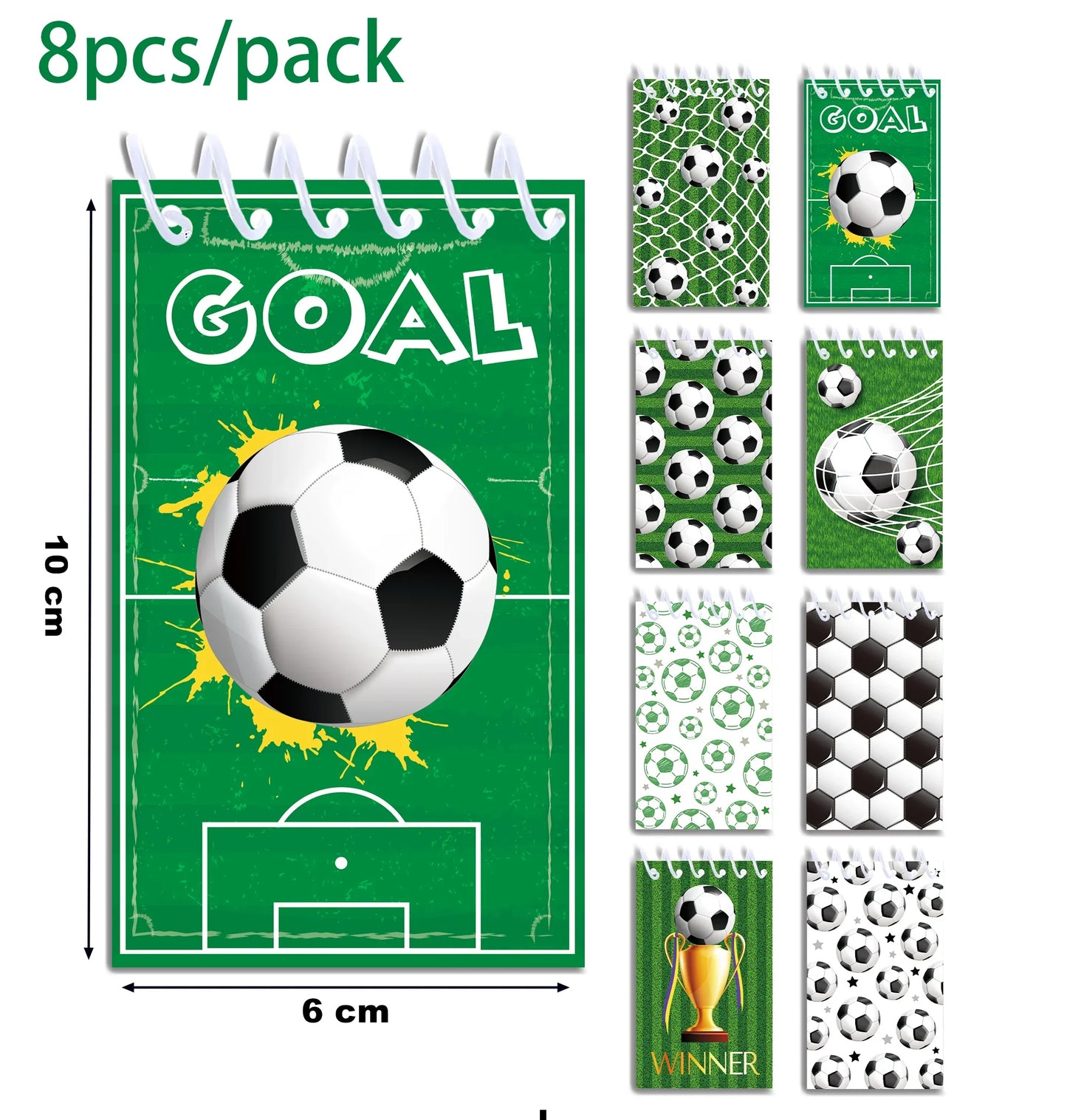 Mini Carnets de Note foot-Fan2Foot