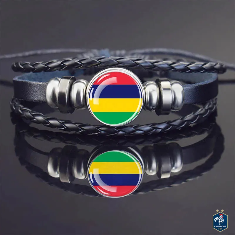 Bracelet en Cuir CAN 2025 foot-Fan2Foot