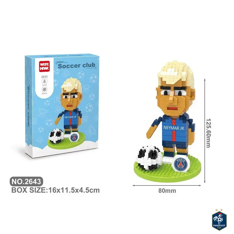 Jeu de Construction en Blocs type Lego - Joueurs foot-Fan2Foot