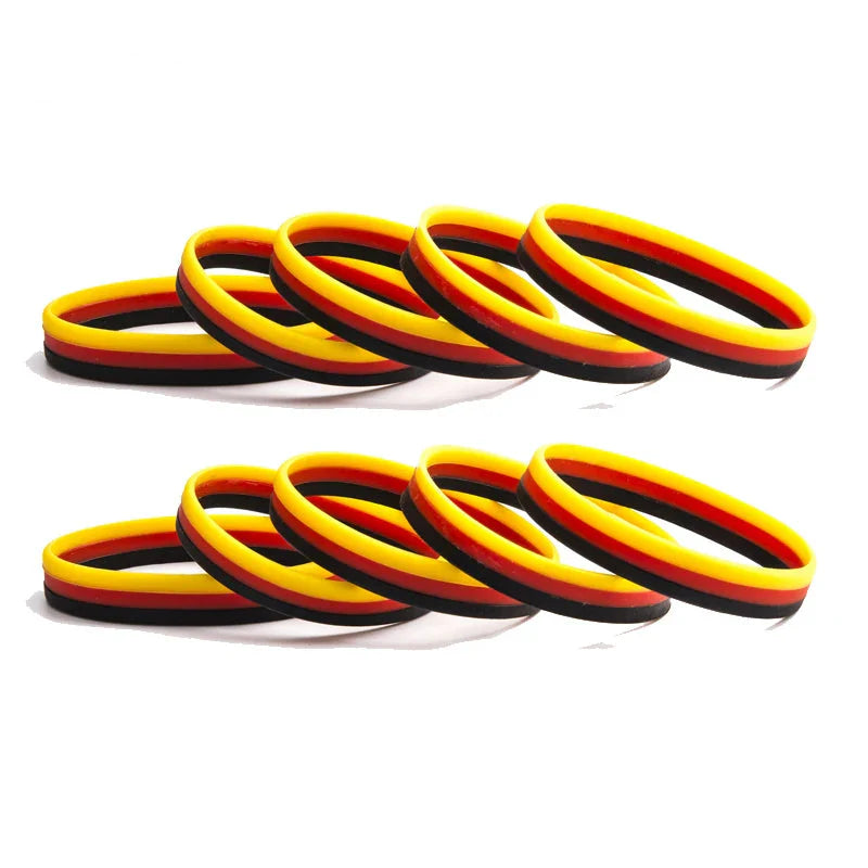 Bracelet en Silicone Drapeau foot-Fan2Foot