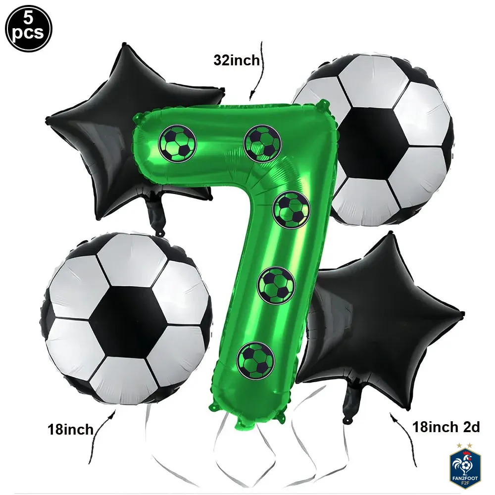 Kit de décoration anniversaire foot-Fan2Foot