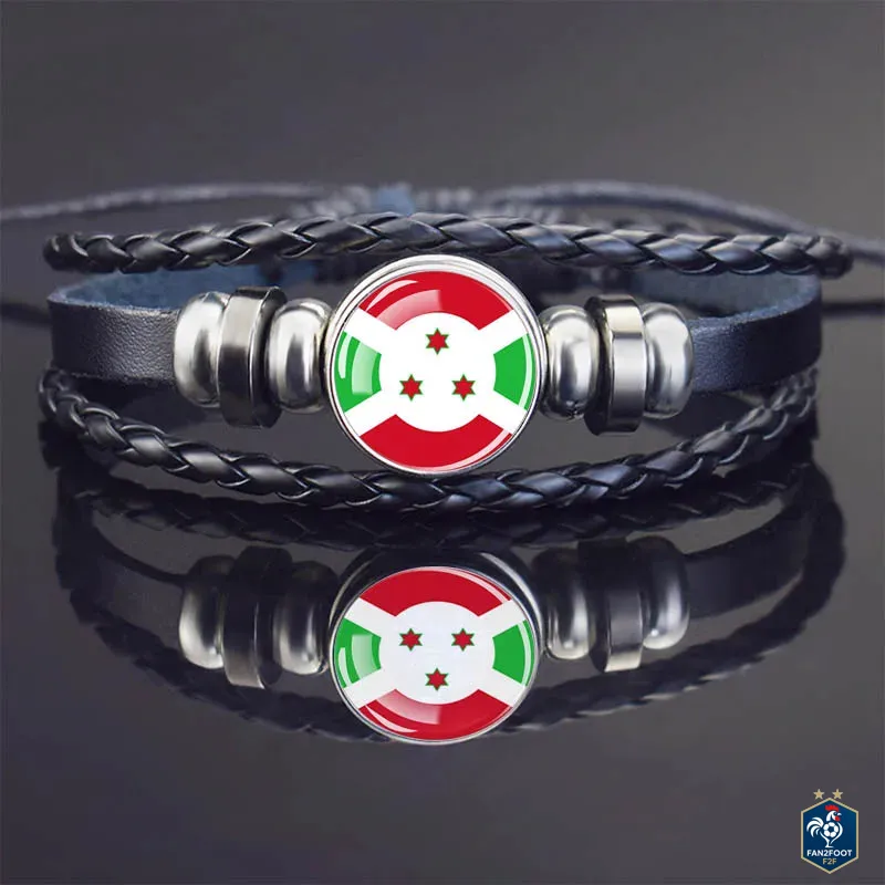 Bracelet en Cuir CAN 2025 foot-Fan2Foot