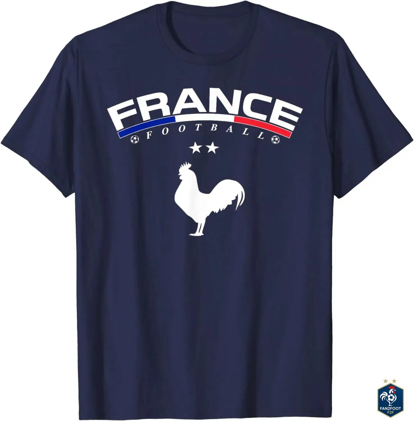 T-Shirt Homme France foot-Fan2Foot