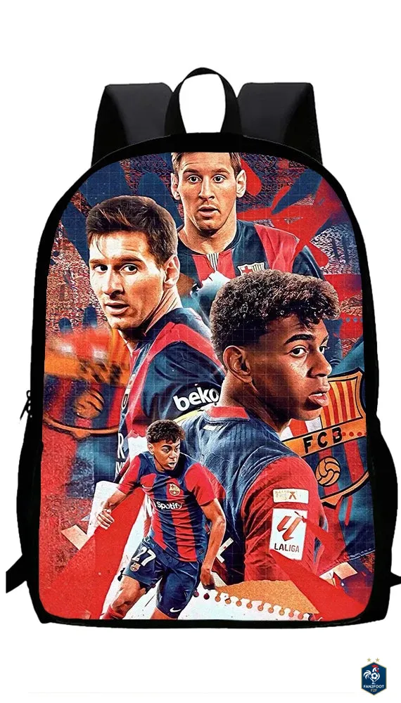 Ensemble Cartable Enfant 3 Pièces – Sac à Dos, Sac Repas, Trousse foot-Fan2Foot