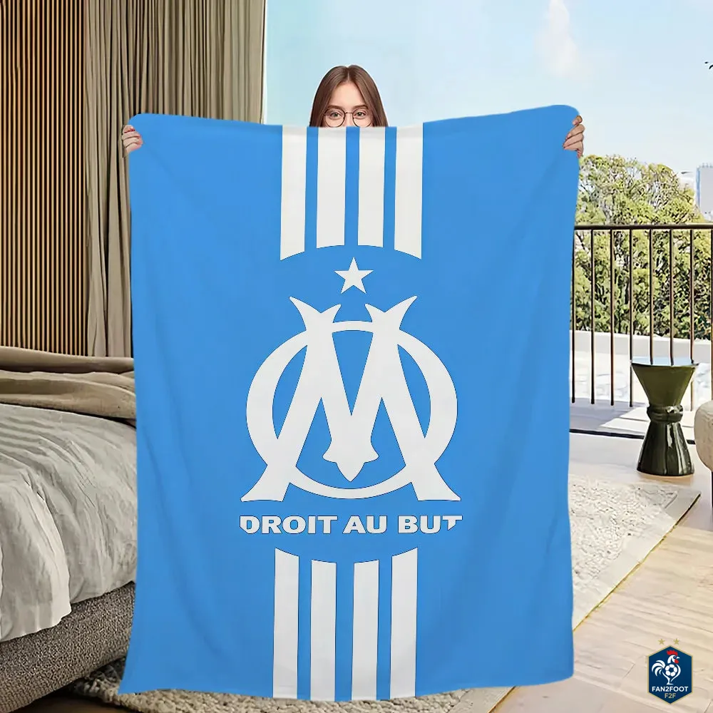 Couverture ultra-douce OM foot-Fan2Foot