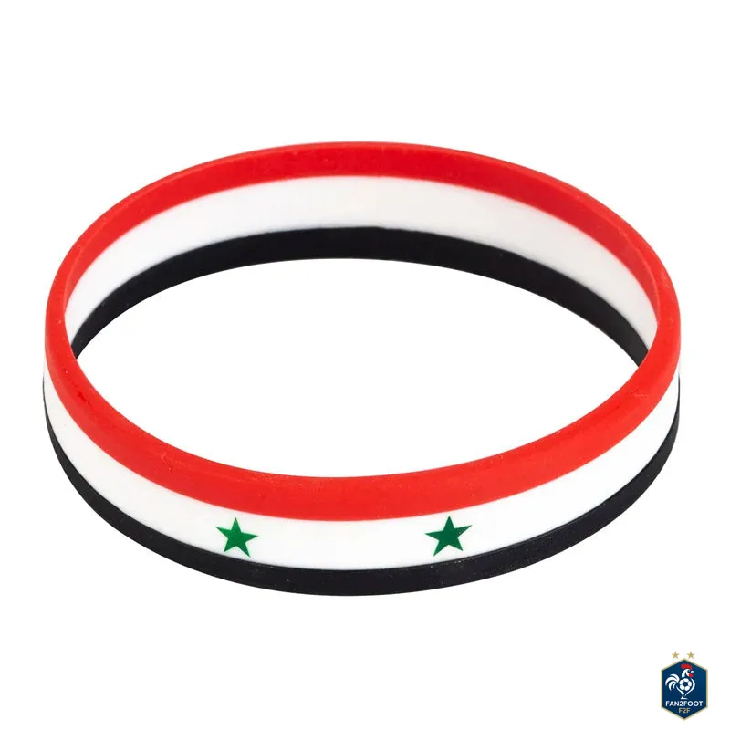 Bracelet en Silicone Drapeau foot-Fan2Foot