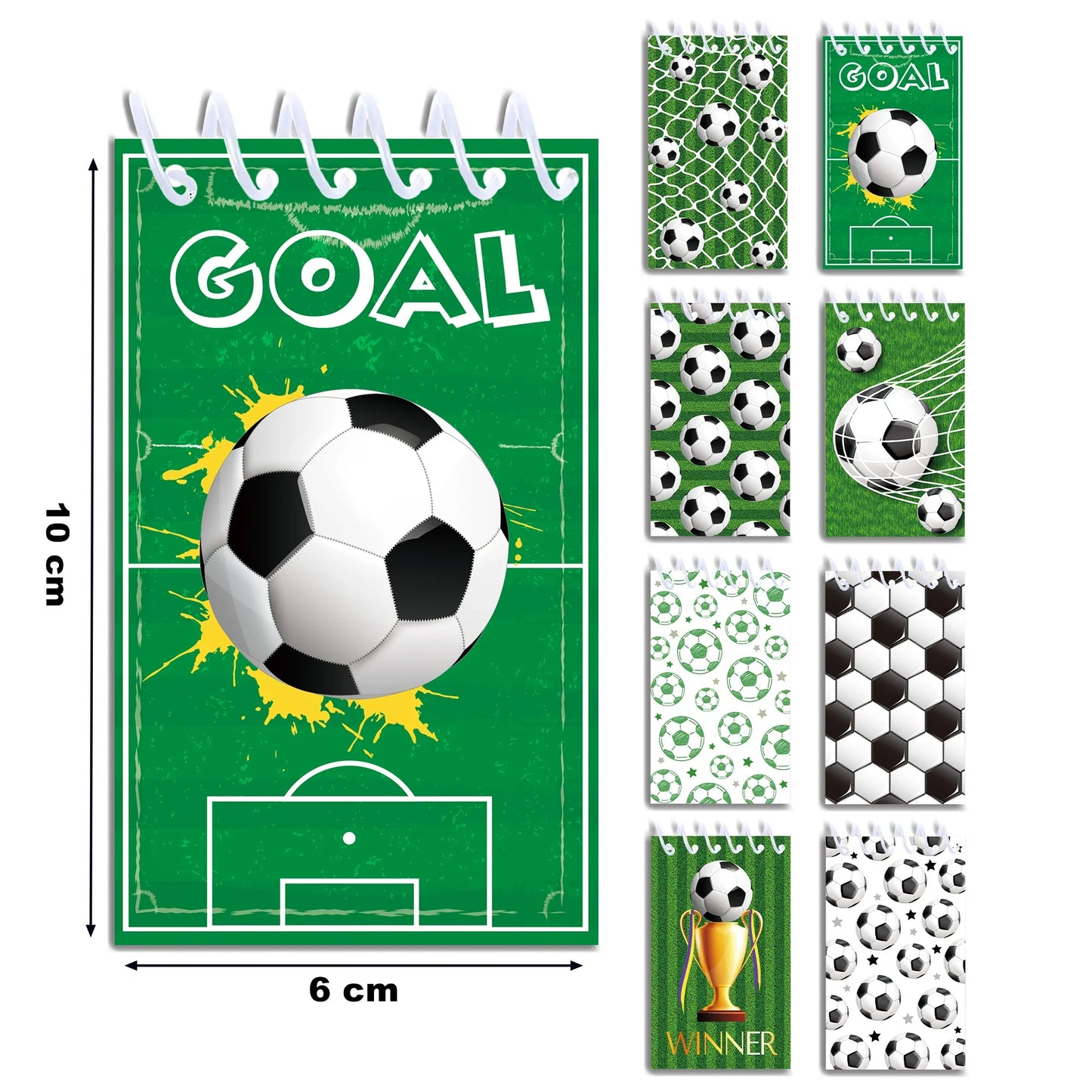 Mini Carnets de Note foot-Fan2Foot