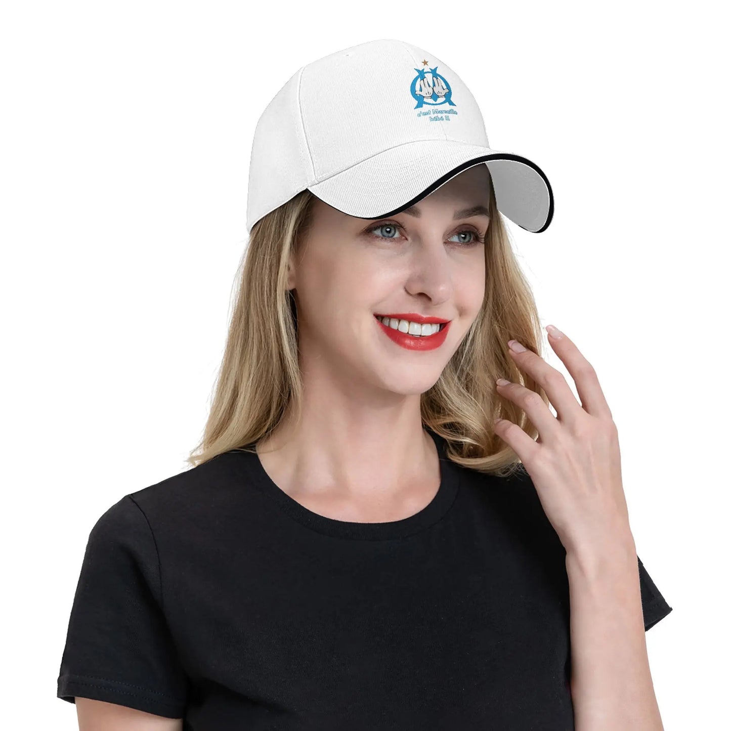 Casquette OM JUL "C'est Marseille bébé" foot-Fan2Foot