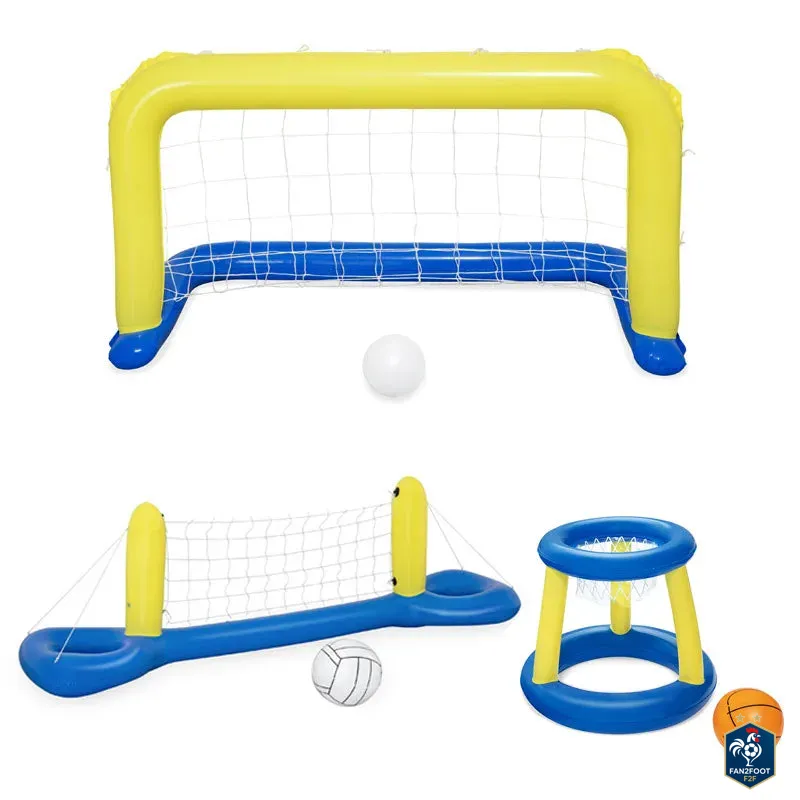 Jeu Gonflable de Sport pour Piscine foot-Fan2Foot