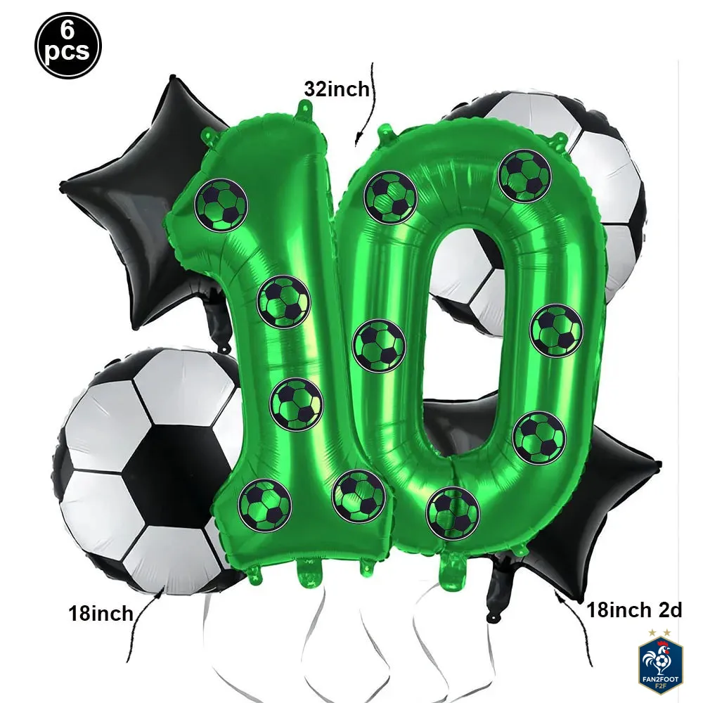 Kit de décoration anniversaire foot-Fan2Foot
