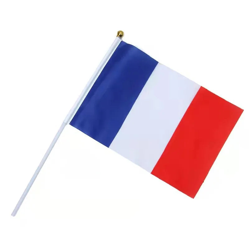 Lot de 10 Drapeaux France foot-Fan2Foot