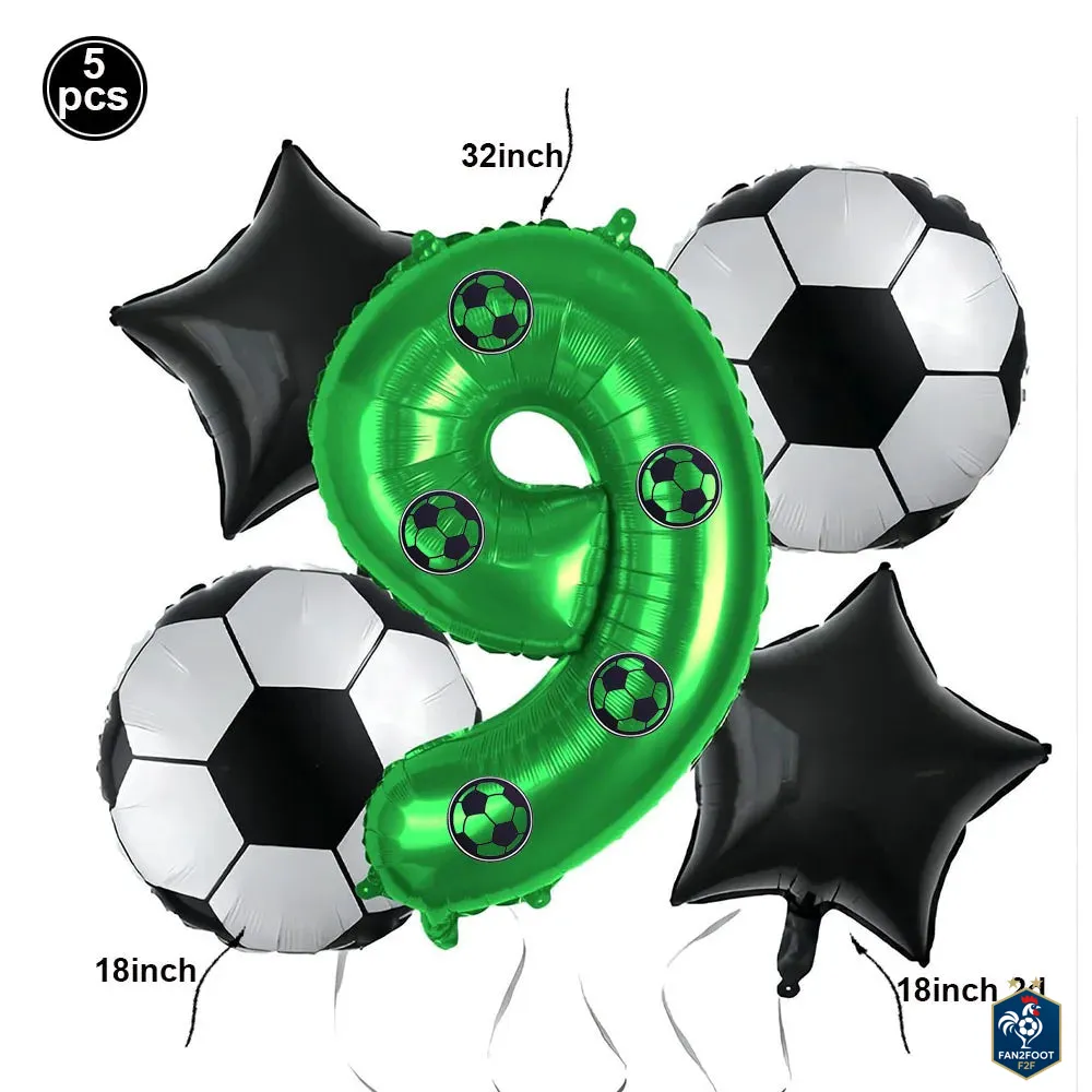Kit de décoration anniversaire foot-Fan2Foot
