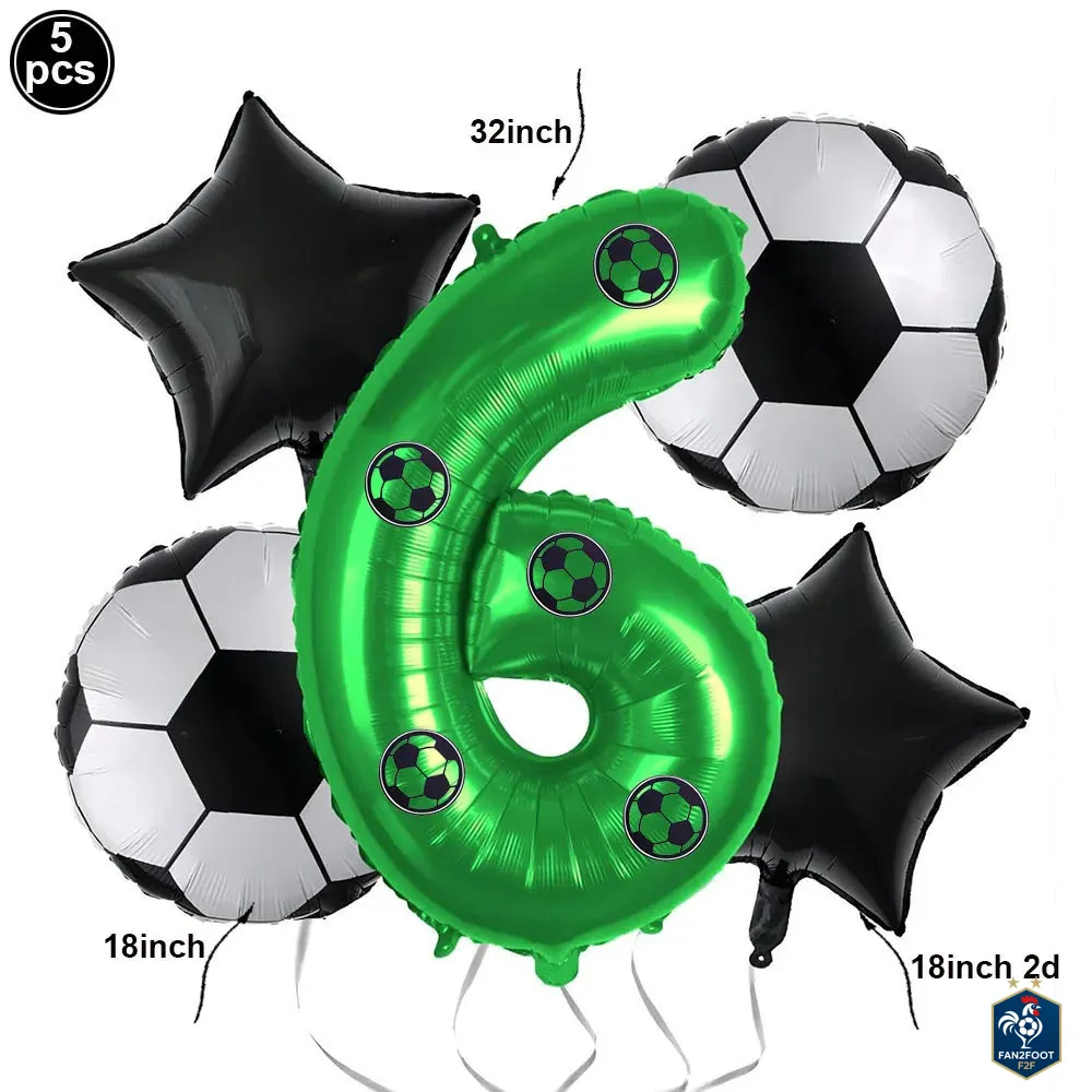 Kit de décoration anniversaire foot-Fan2Foot