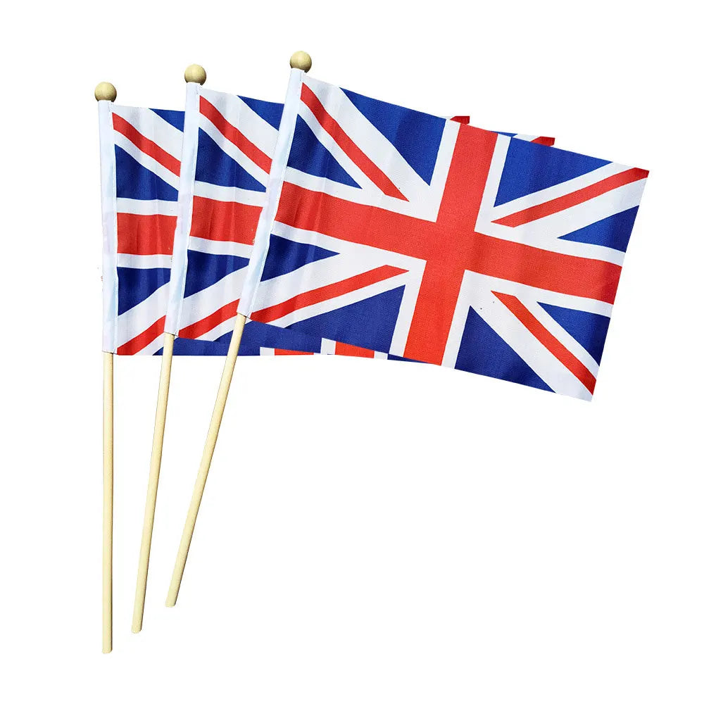 Lot de 10 Drapeaux à Main foot-Fan2Foot