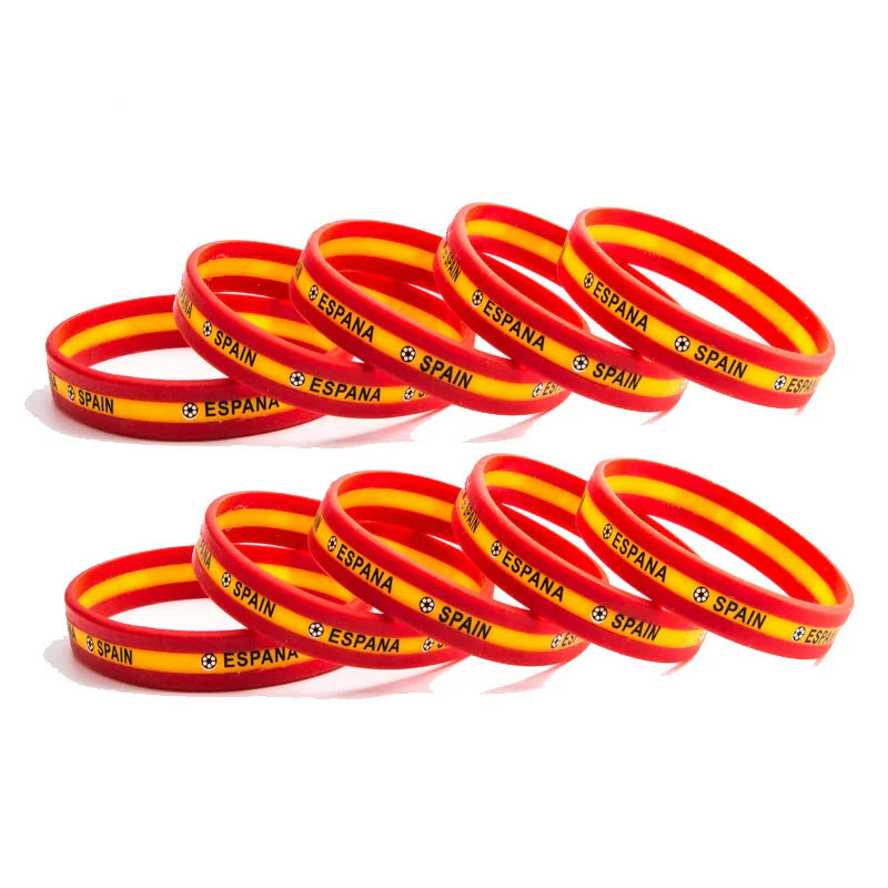 Bracelet en Silicone Drapeau foot-Fan2Foot