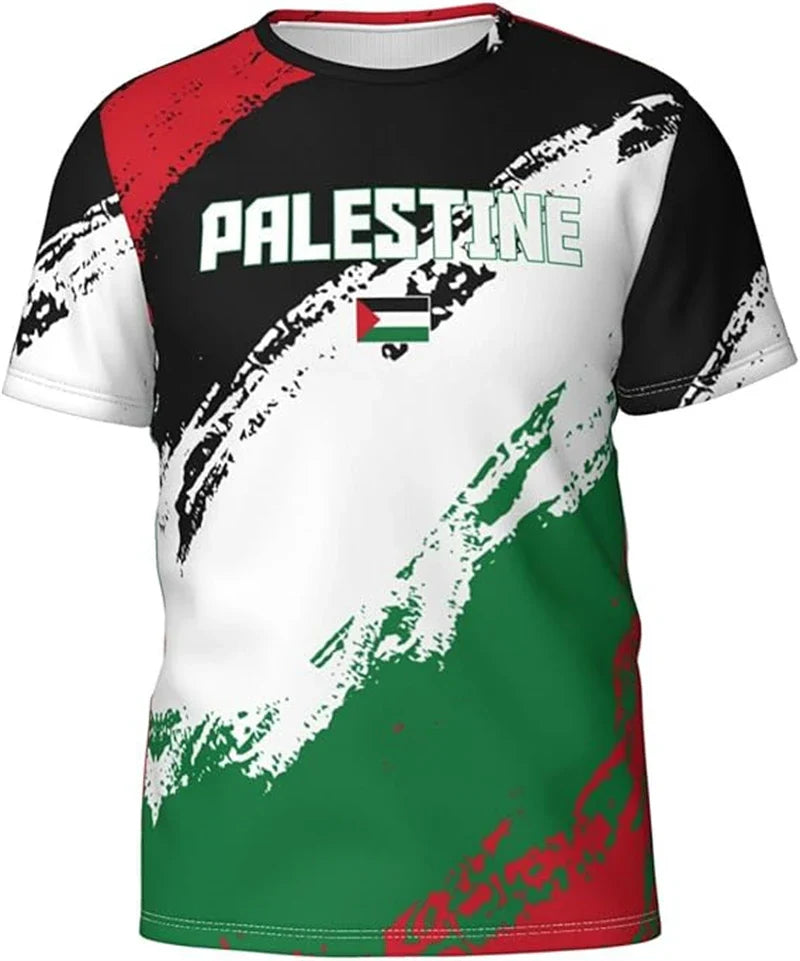 T-shirt 3D Palestine-Fan2Foot