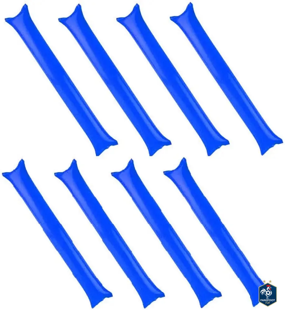 Lot de 24 Clappers / Bâtons Gonflables Bruyants foot-Fan2Foot